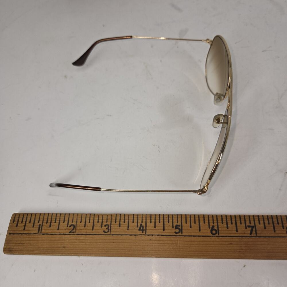 Vtg Ray Ban Sunglasses Traditionals Outdoorsman Black Aviator 80s Leather Case - Picture 8 of 12